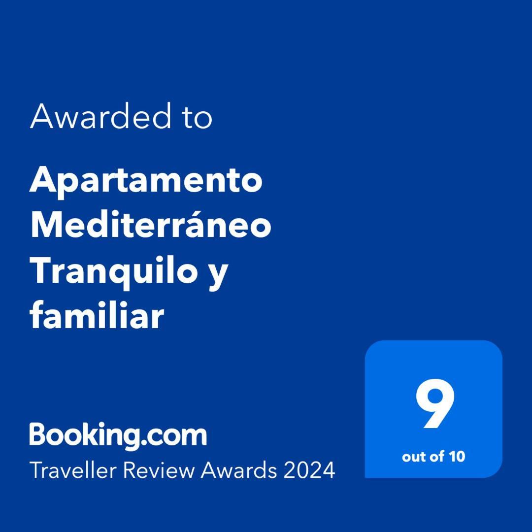 瓦伦西亚Apartamento Mediterraneo Tranquilo Y Familiar公寓 外观 照片